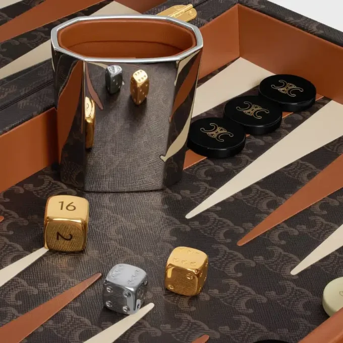 Backgammon w płótnie Triomphe Canvas