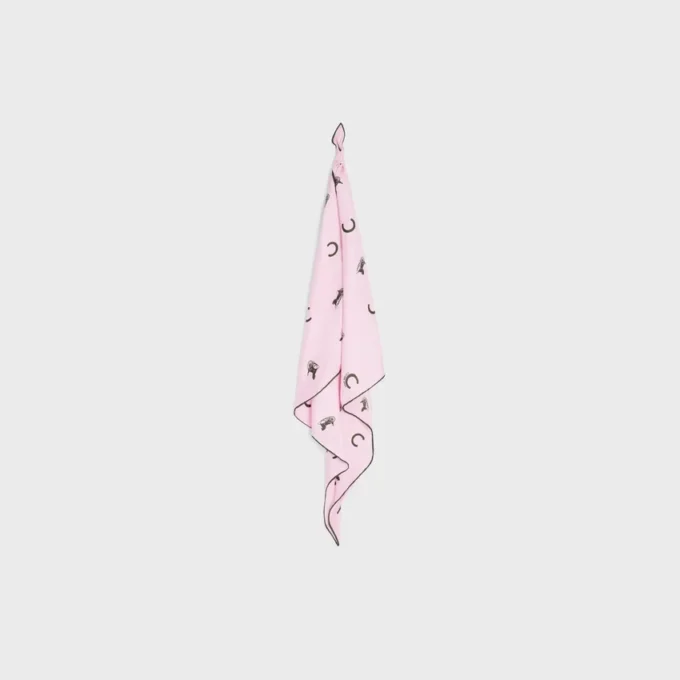 Bandana z jedwabnej tkaniny skośnej Bandana z jedwabnej tkaniny skośnej