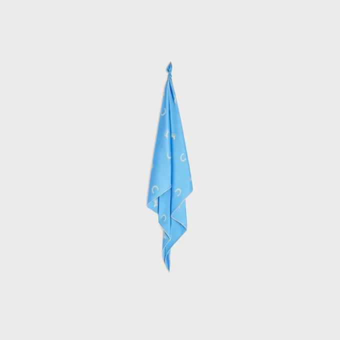 Bandana z jedwabnej tkaniny skośnej Bandana z jedwabnej tkaniny skośnej
