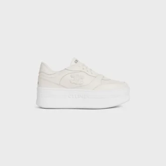 Block Wedge Sneaker in Calfskin Block Wedge Sneaker in Calfskin