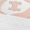 Block Wedge Sneaker in Calfskin and Suede Calfskin Block Wedge Sneaker in Calfskin and Suede Calfskin