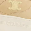 Block Wedge Sneaker in Suede Calfskin and Calfskin Block Wedge Sneaker in Suede Calfskin and Calfskin
