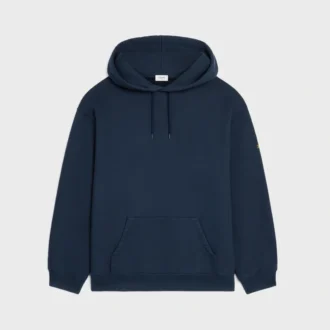 Bluza z kapturem z bawełnianego polaru
