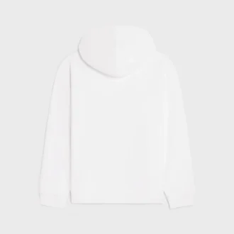 Bluza z kapturem z bawełnianego polaru