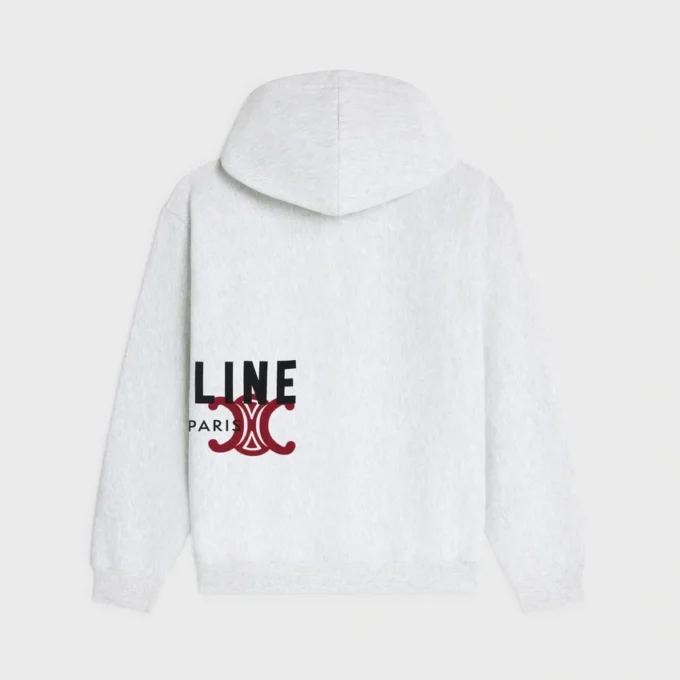 Bluza z kapturem z bawełnianego polaru Bluza z kapturem z bawełnianego polaru