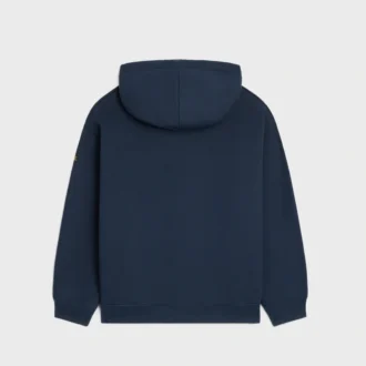 Bluza z kapturem z bawełnianego polaru