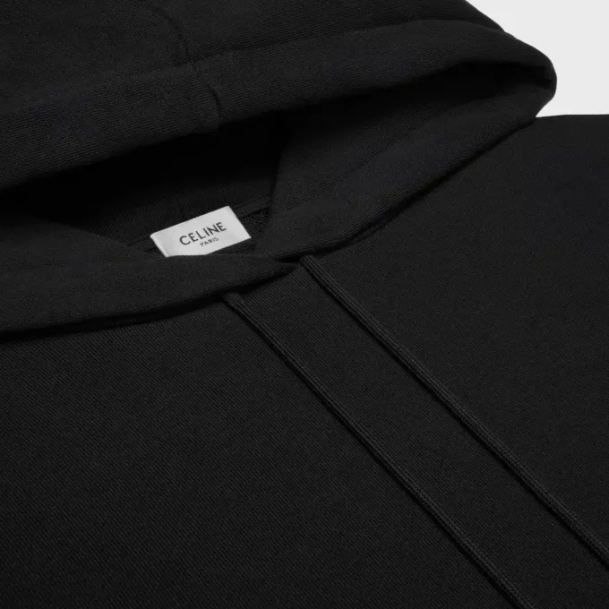Bluza z kapturem z bawełnianego polaru Bluza z kapturem z bawełnianego polaru
