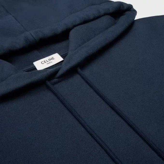 Bluza z kapturem z bawełnianego polaru Bluza z kapturem z bawełnianego polaru
