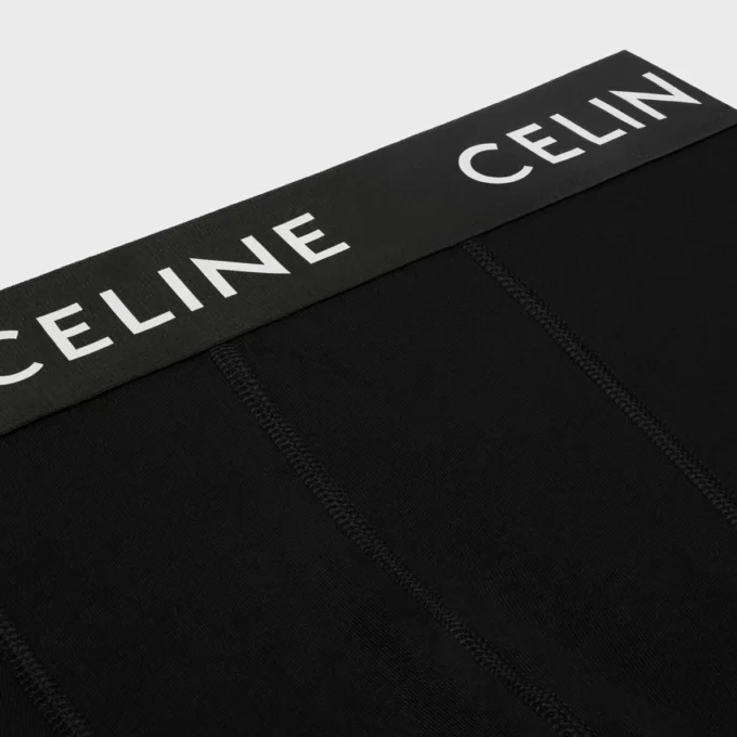 Bokserki CELINE z bawełnianego dżerseju