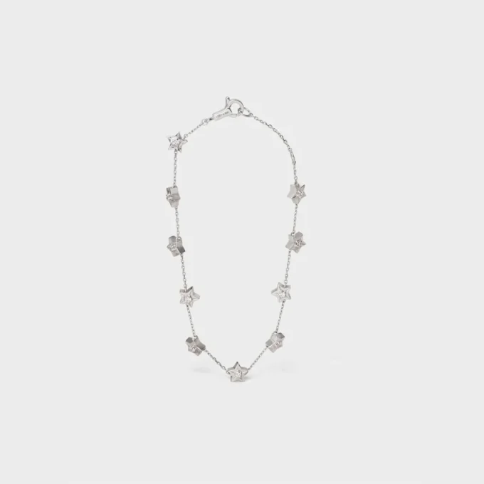 Bransoletka CELINE Multi Stars z białego złota i diamentów Bransoletka CELINE Multi Stars z białego złota i diamentów