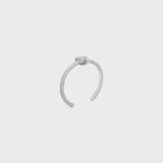 Bransoletka Knot Sparkle z kryształkami i mosiądzu z wykończeniem rodowym Bransoletka Knot Sparkle z kryształkami i mosiądzu z wykończeniem rodowym