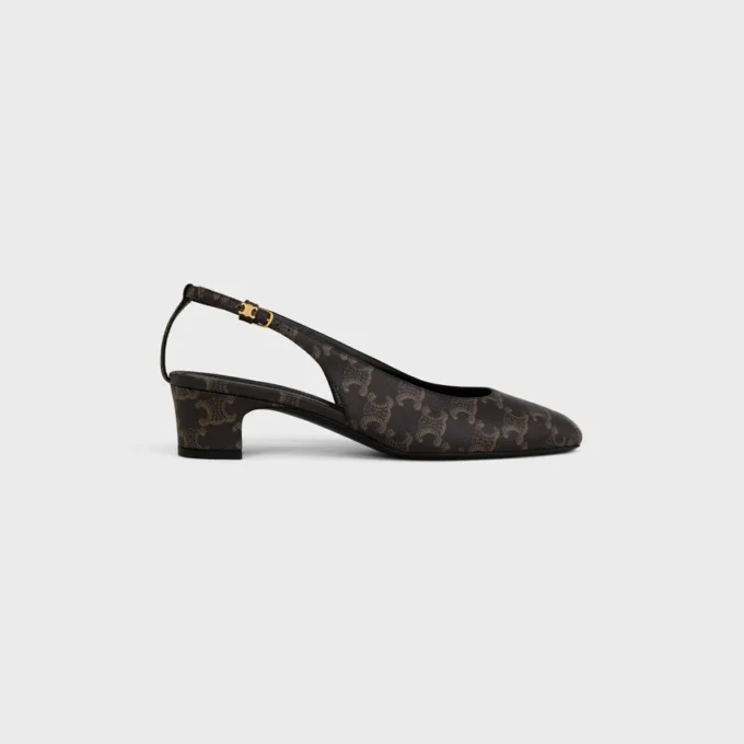 Buty Neo City Slingback z powlekanej tkaniny Triomphe Buty Neo City Slingback z powlekanej tkaniny Triomphe