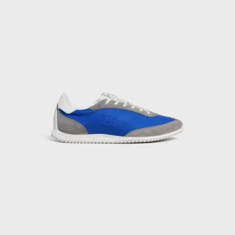 Buty sportowe Racer z nylonu, zamszu cielęcego i skóry cielęcej