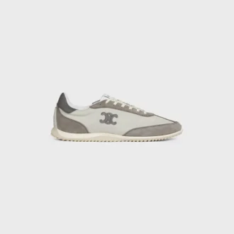 Buty sportowe Racer z nylonu, zamszu cielęcego i skóry cielęcej