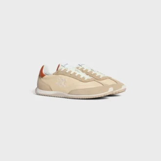 Buty sportowe Racer z nylonu, zamszu cielęcego i skóry cielęcej Buty sportowe Racer z nylonu, zamszu cielęcego i skóry cielęcej