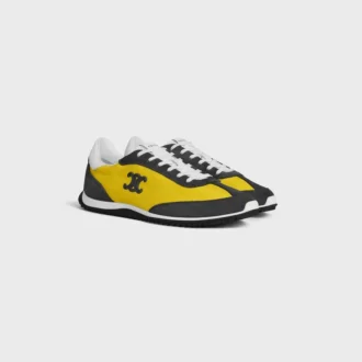 Buty sportowe Racer z nylonu, zamszu cielęcego i skóry cielęcej Buty sportowe Racer z nylonu, zamszu cielęcego i skóry cielęcej