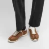 Buty sportowe Racer z nylonu, zamszu cielęcego i skóry cielęcej Buty sportowe Racer z nylonu, zamszu cielęcego i skóry cielęcej