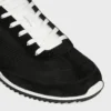 Buty sportowe Racer z nylonu, zamszu cielęcego i skóry cielęcej