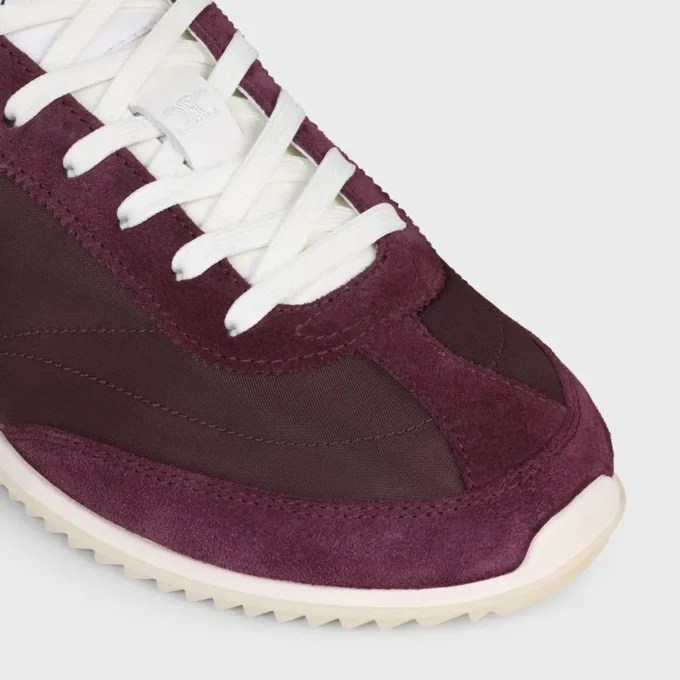 Buty sportowe Racer z nylonu, zamszu cielęcego i skóry cielęcej Buty sportowe Racer z nylonu, zamszu cielęcego i skóry cielęcej