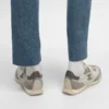 Buty sportowe Racer z nylonu, zamszu cielęcego i skóry cielęcej