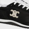 Buty sportowe Racer z nylonu, zamszu cielęcego i skóry cielęcej Buty sportowe Racer z nylonu, zamszu cielęcego i skóry cielęcej
