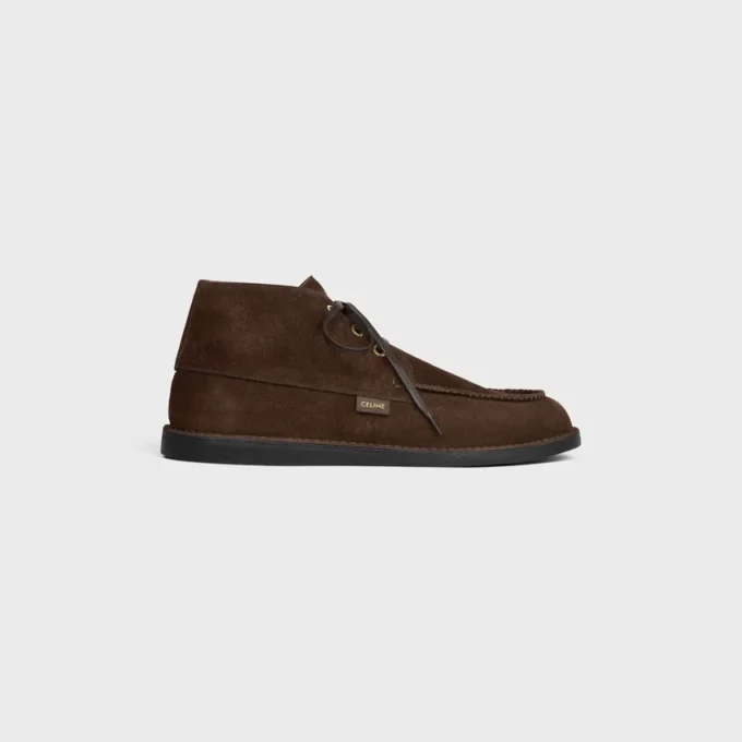 Buty typu chukka Sirocco z zamszowej skóry cielęcej