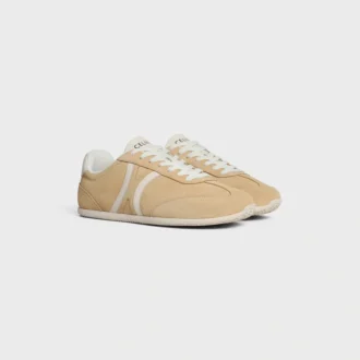 CELINE Jogger – niskie sznurowane trampki z zamszowej skóry cielęcej i skóry cielęcej CELINE Jogger – niskie sznurowane trampki z zamszowej skóry cielęcej i skóry cielęcej