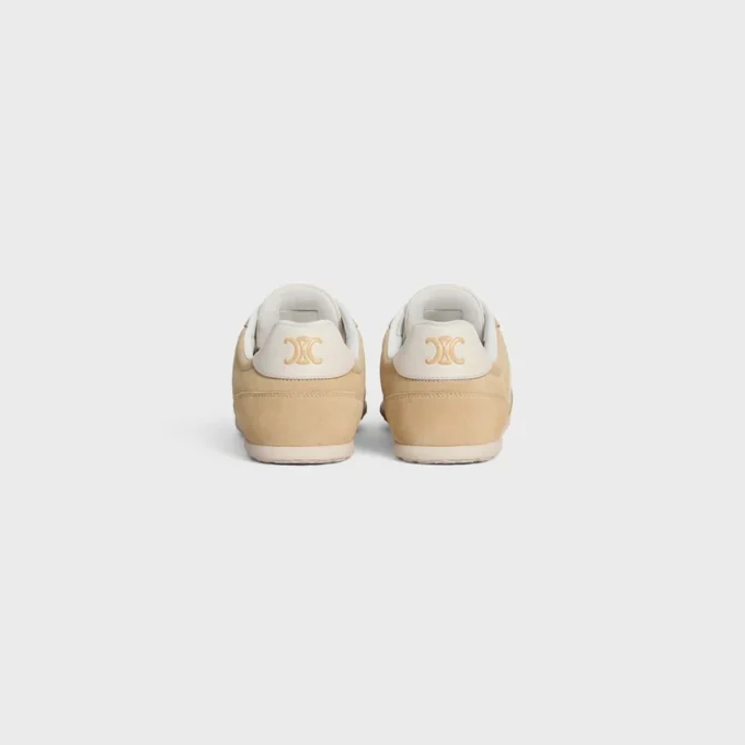 CELINE Jogger – niskie sznurowane trampki z zamszowej skóry cielęcej i skóry cielęcej CELINE Jogger – niskie sznurowane trampki z zamszowej skóry cielęcej i skóry cielęcej