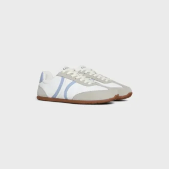 CELINE Jogger – niskie sznurowane trampki ze skóry cielęcej i zamszu CELINE Jogger – niskie sznurowane trampki ze skóry cielęcej i zamszu