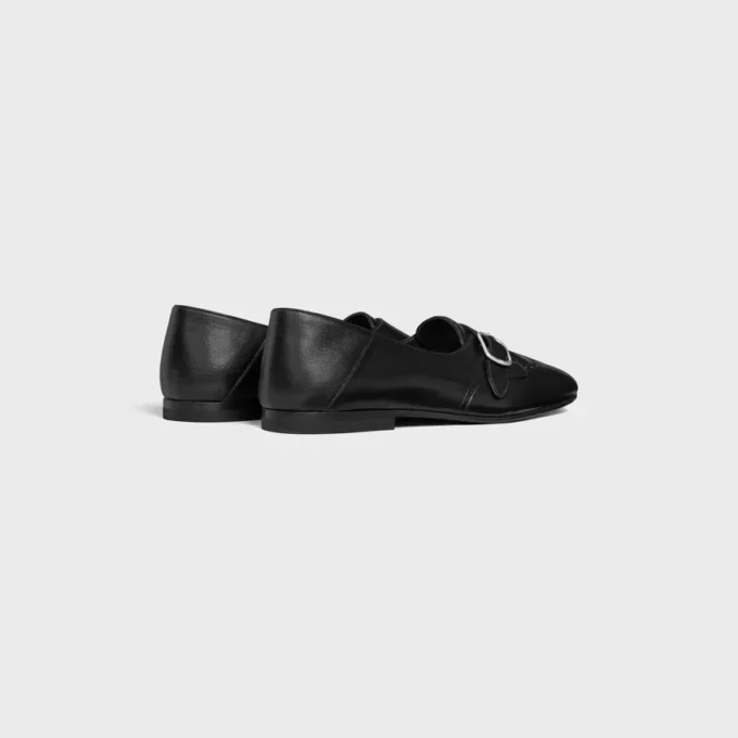 CELINE John Monk Strap z miękkiej skóry cielęcej