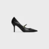 CELINE Judy Strappy Pump z cielęcej skóry CELINE Judy Strappy Pump z cielęcej skóry