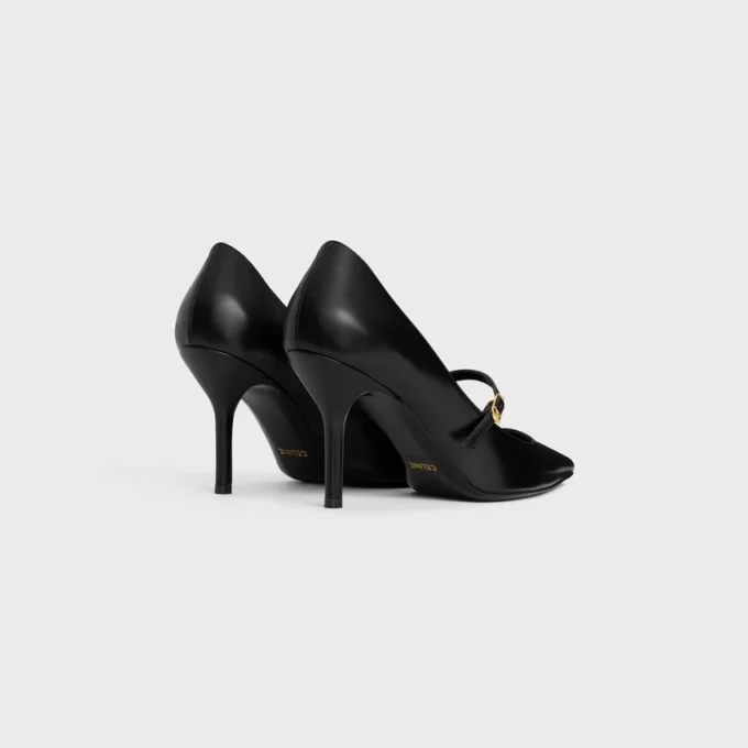 CELINE Judy Strappy Pump z cielęcej skóry CELINE Judy Strappy Pump z cielęcej skóry