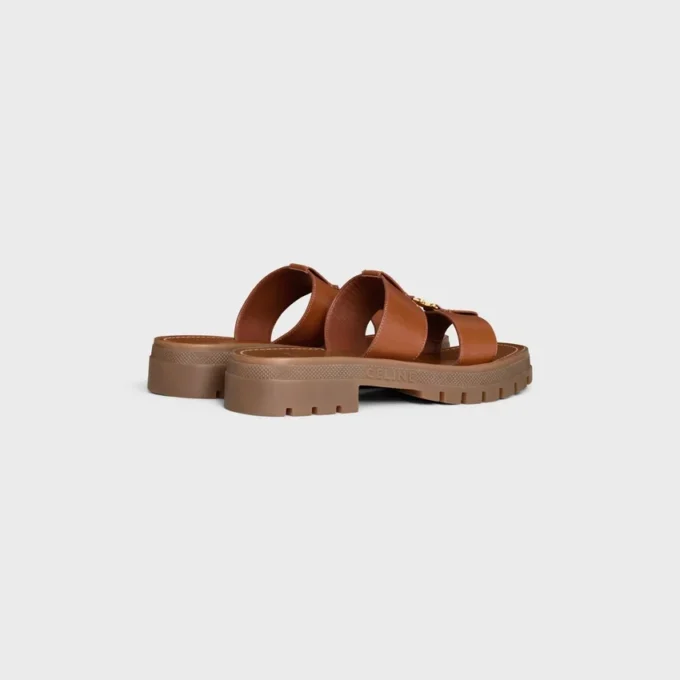 CELINE – klapki Clea z cielęcej skóry CELINE – klapki Clea z cielęcej skóry