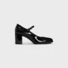 CELINE Lily Perforated Triomphe Babies z lakierowanej skóry cielęcej CELINE Lily Perforated Triomphe Babies z lakierowanej skóry cielęcej