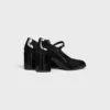 CELINE Lily Perforated Triomphe Babies z lakierowanej skóry cielęcej CELINE Lily Perforated Triomphe Babies z lakierowanej skóry cielęcej