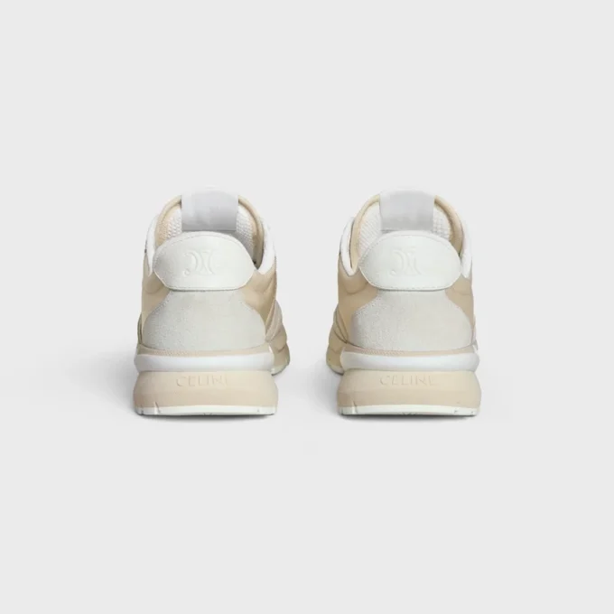 CELINE Runner Cr-04 Sneaker z nylonu, siateczki, skóry cielęcej i zamszu cielęcego CELINE Runner Cr-04 Sneaker z nylonu, siateczki, skóry cielęcej i zamszu cielęcego