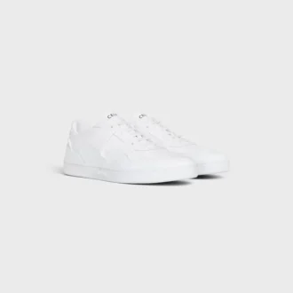 CELINE Trainer CT-04 Niskie sznurowane trampki ze skóry cielęcej CELINE Trainer CT-04 Niskie sznurowane trampki ze skóry cielęcej
