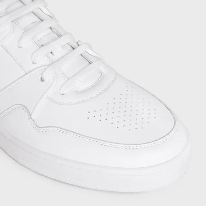 CELINE Trainer CT-04 Niskie sznurowane trampki ze skóry cielęcej