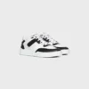 Celine Trainer CT-07 Niskie sznurowane trampki ze skóry cielęcej