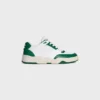 CELINE Trainer Ct-09 Niskie sznurowane trampki ze skóry cielęcej i siateczki