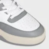 CELINE Trainer Ct-09 Niskie sznurowane trampki ze skóry cielęcej i siateczki