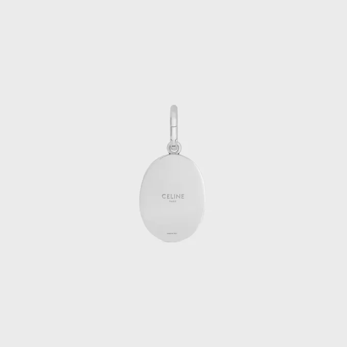 Charms CELINE Medal z mosiądzu z wykończeniem rodowym Charms CELINE Medal z mosiądzu z wykończeniem rodowym