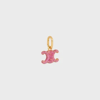 Charms Triomphe Strass i mosiądz z wykończeniem w kolorze złotym Charms Triomphe Strass i mosiądz z wykończeniem w kolorze złotym