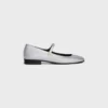 City Ballerina z laminowanej skóry jagnięcej City Ballerina z laminowanej skóry jagnięcej