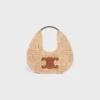 Classic Panier Hobo Bag in Raffia and Calfskin Classic Panier Hobo Bag in Raffia and Calfskin