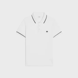 Classic polo shirt in cotton piqué