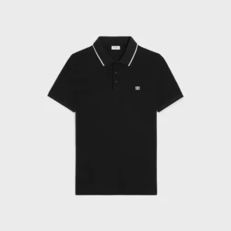 Classic polo shirt in cotton piqué