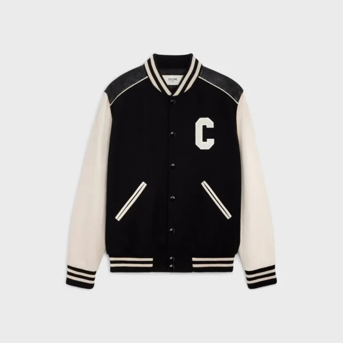 Classic Teddy Jacket in Textured Wool Classic Teddy Jacket in Textured Wool
