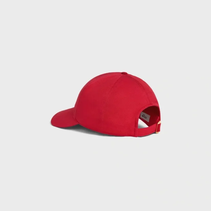 Czapka baseballowa Triomphe z bawełnianej gabardyny Czapka baseballowa Triomphe z bawełnianej gabardyny
