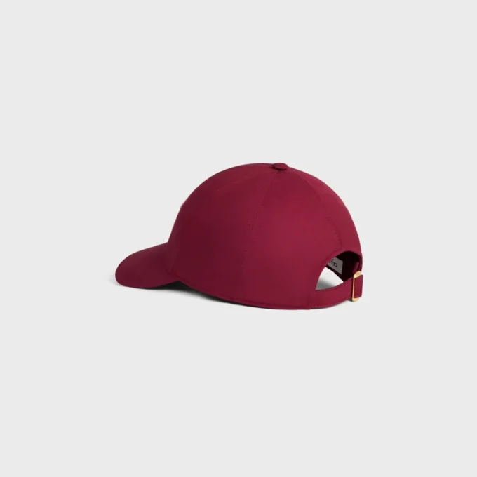 Czapka baseballowa Triomphe z bawełnianej gabardyny Czapka baseballowa Triomphe z bawełnianej gabardyny
